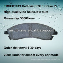 D1019 Frein Pad pour Cadillac SRX 2004-2009 F